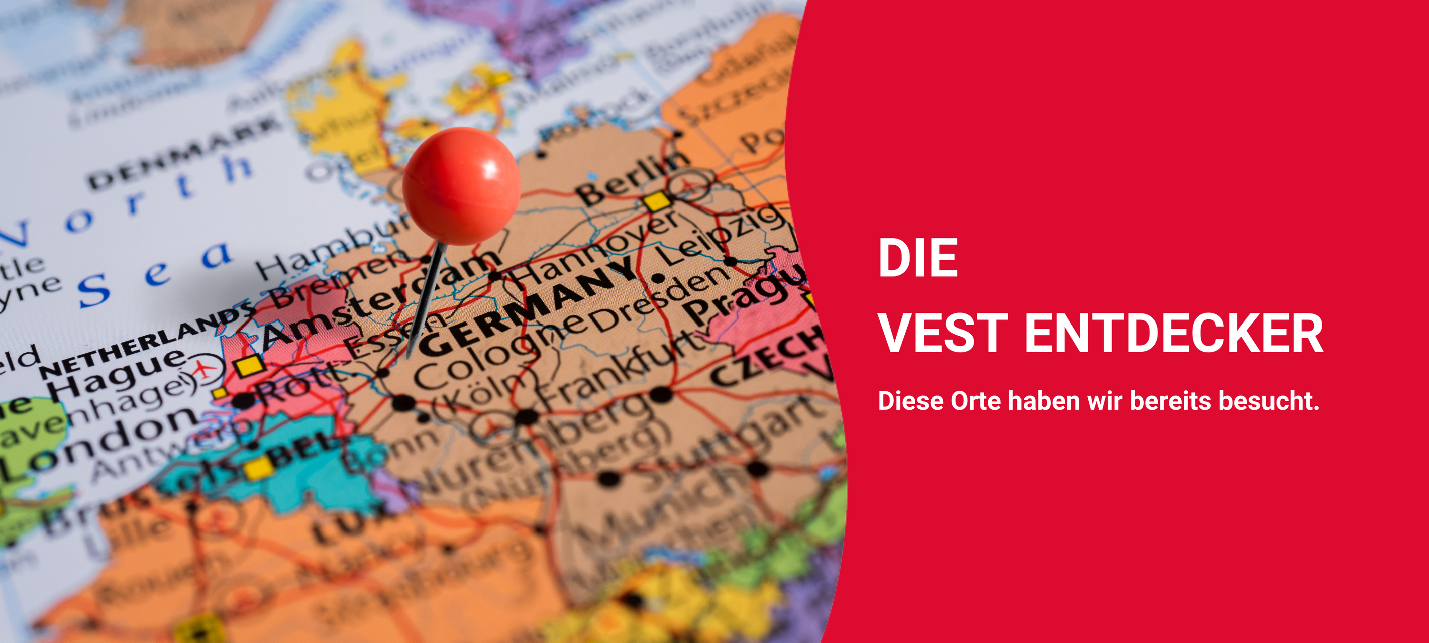 Die Vest-Entdecker: An diesen Orten waren wir bereits.