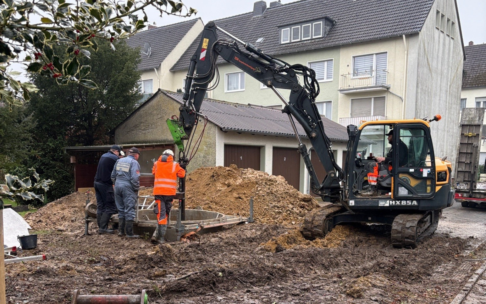 Blindgänger auf der Bülowstraße in Datteln gefunden 