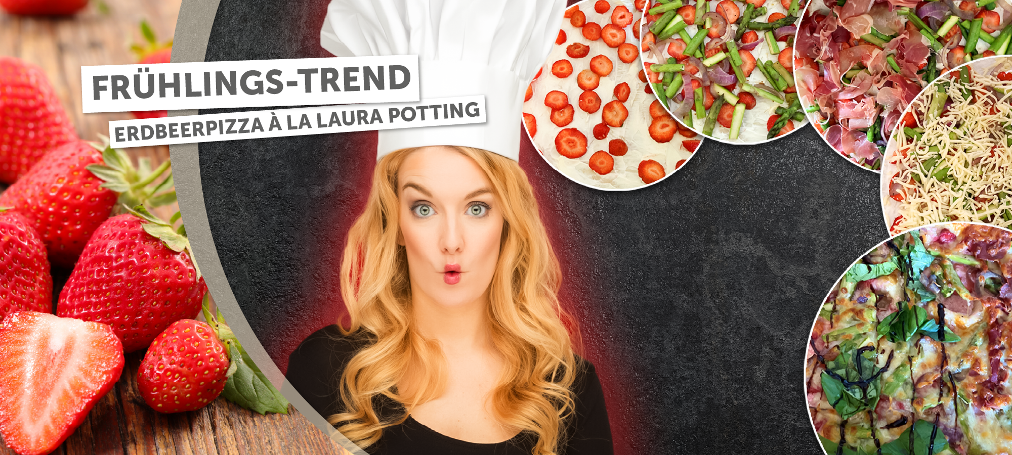Erdbeerpizza selber machen: Frühlings-Rezept à la Potting