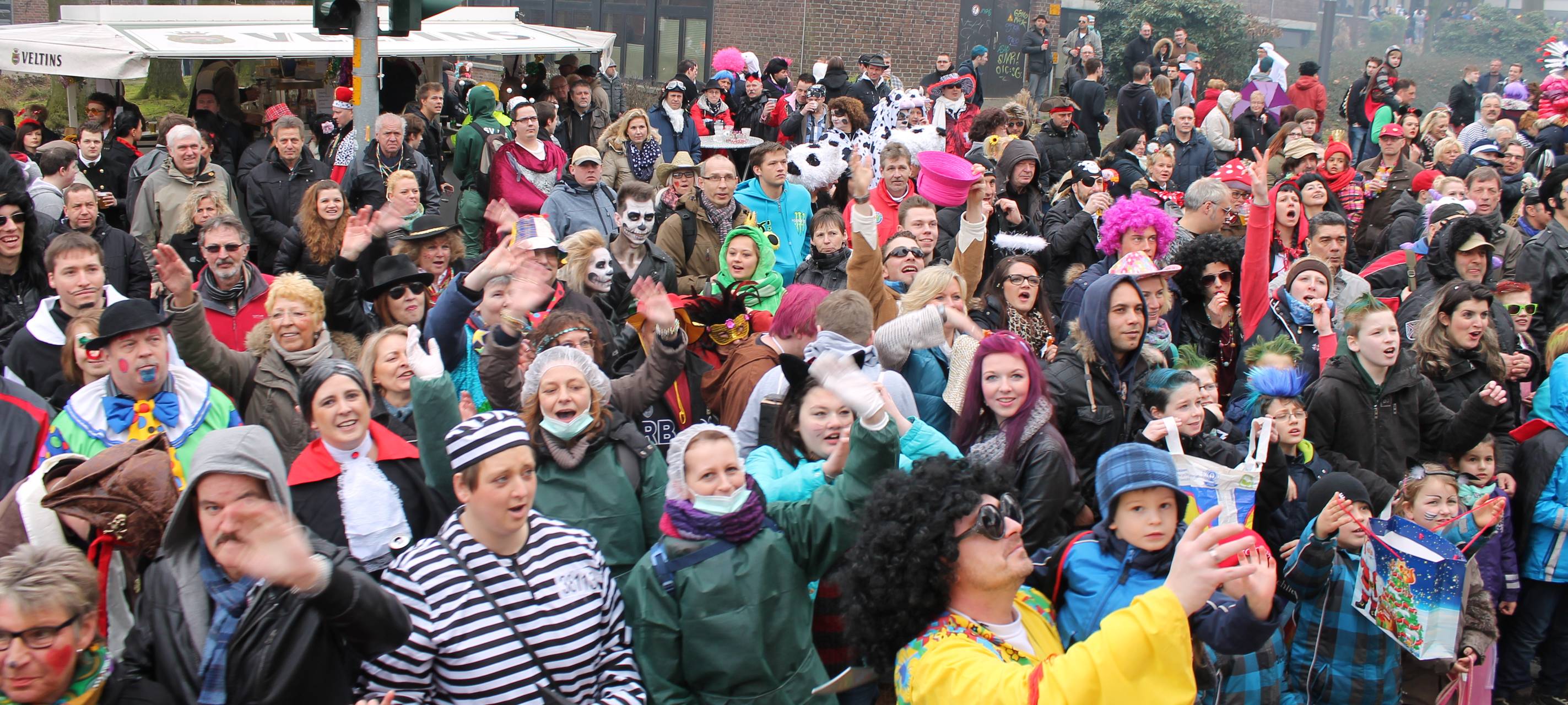 Friedlicher Karneval im Kreis Recklinghausen