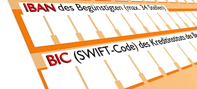 Änderung bei Banküberweisungen