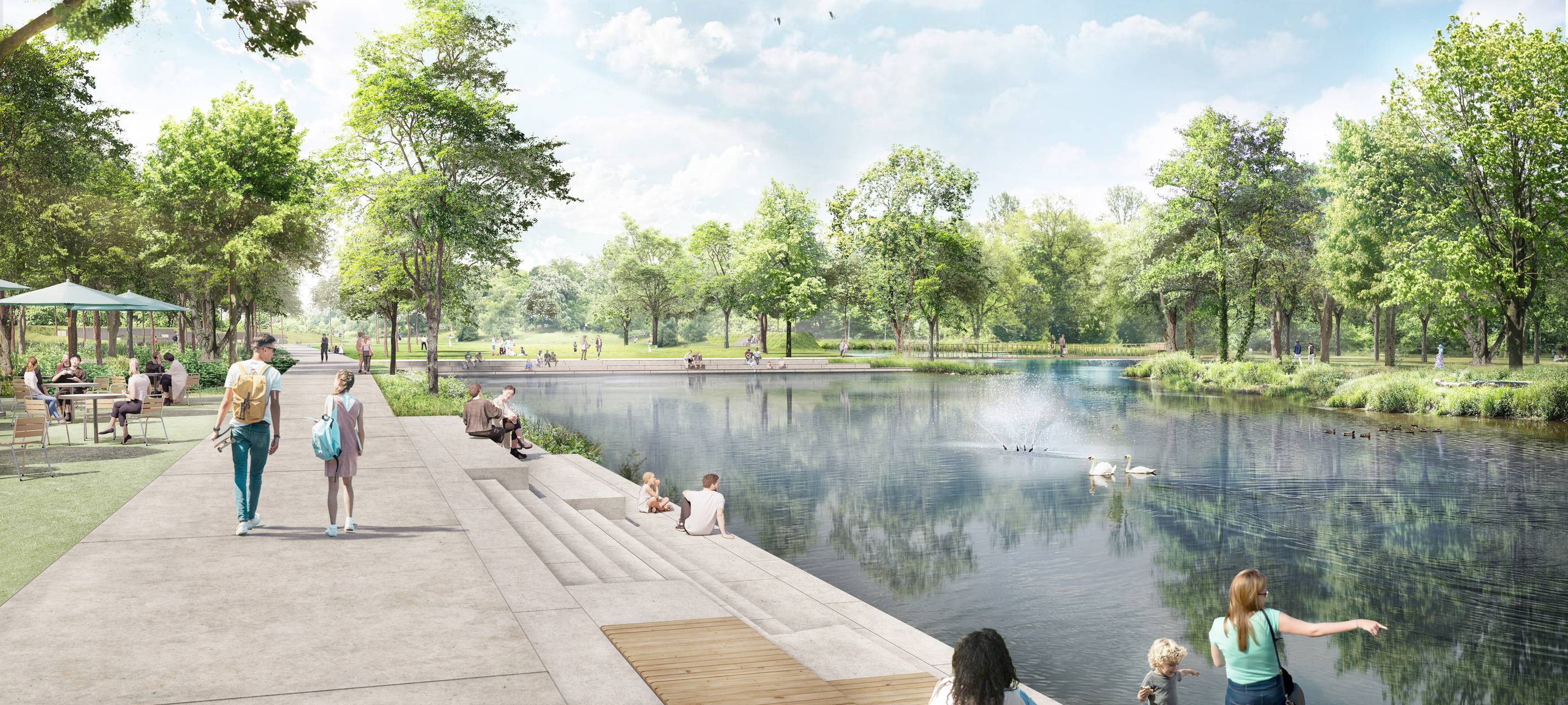 Volkspark in Marl wird renoviert