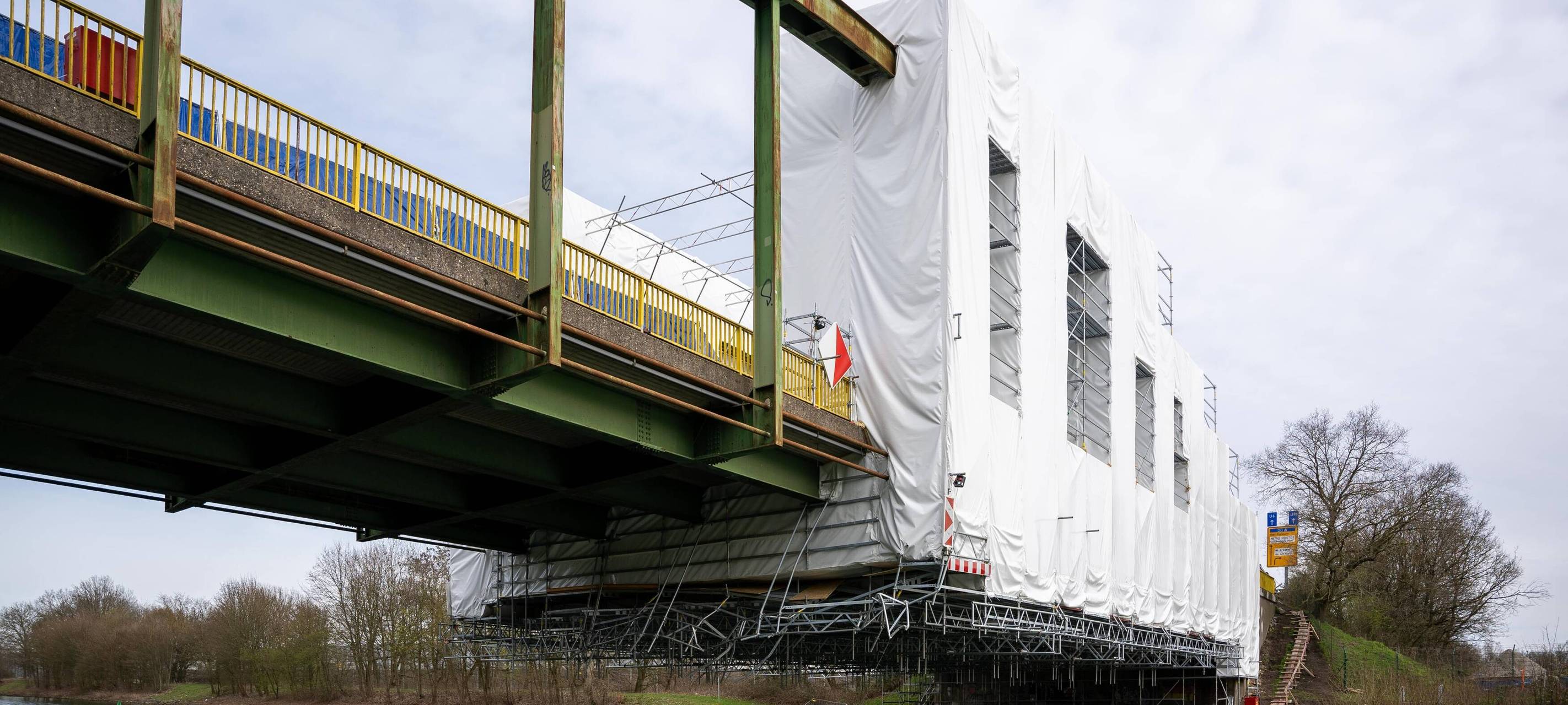 Marl: Dauerbaustelle Drewer Brücke - Kreis kündigt Baufirma
