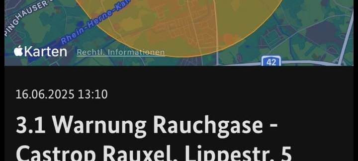 Gasflasche explodiert - Feuerwehreinsatz in Castrop-Rauxel