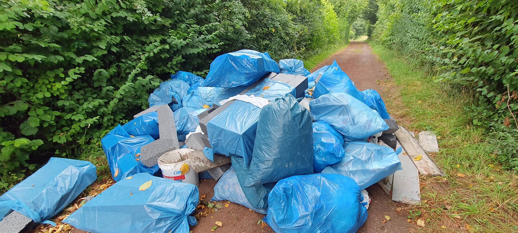 Illegale Müllkippe in Herten - Stadt sucht Verursacher