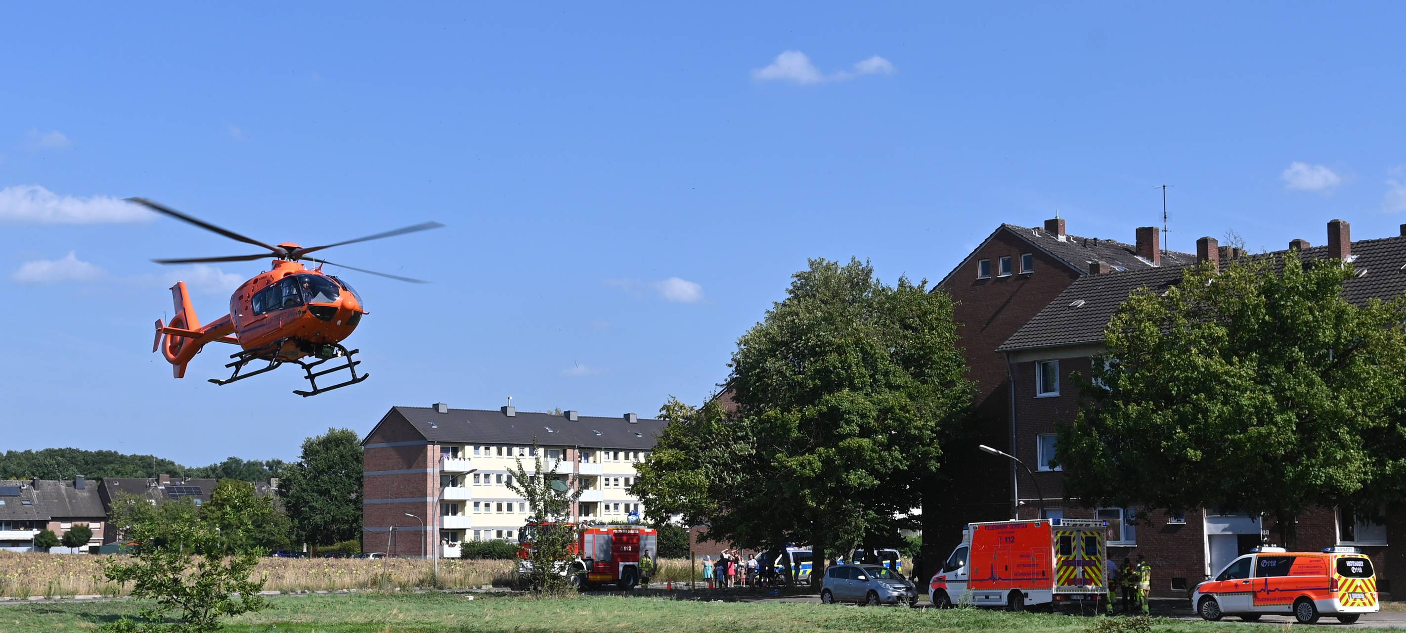 19-Jähriger bei Verpuffung in Dorsten schwer verletzt