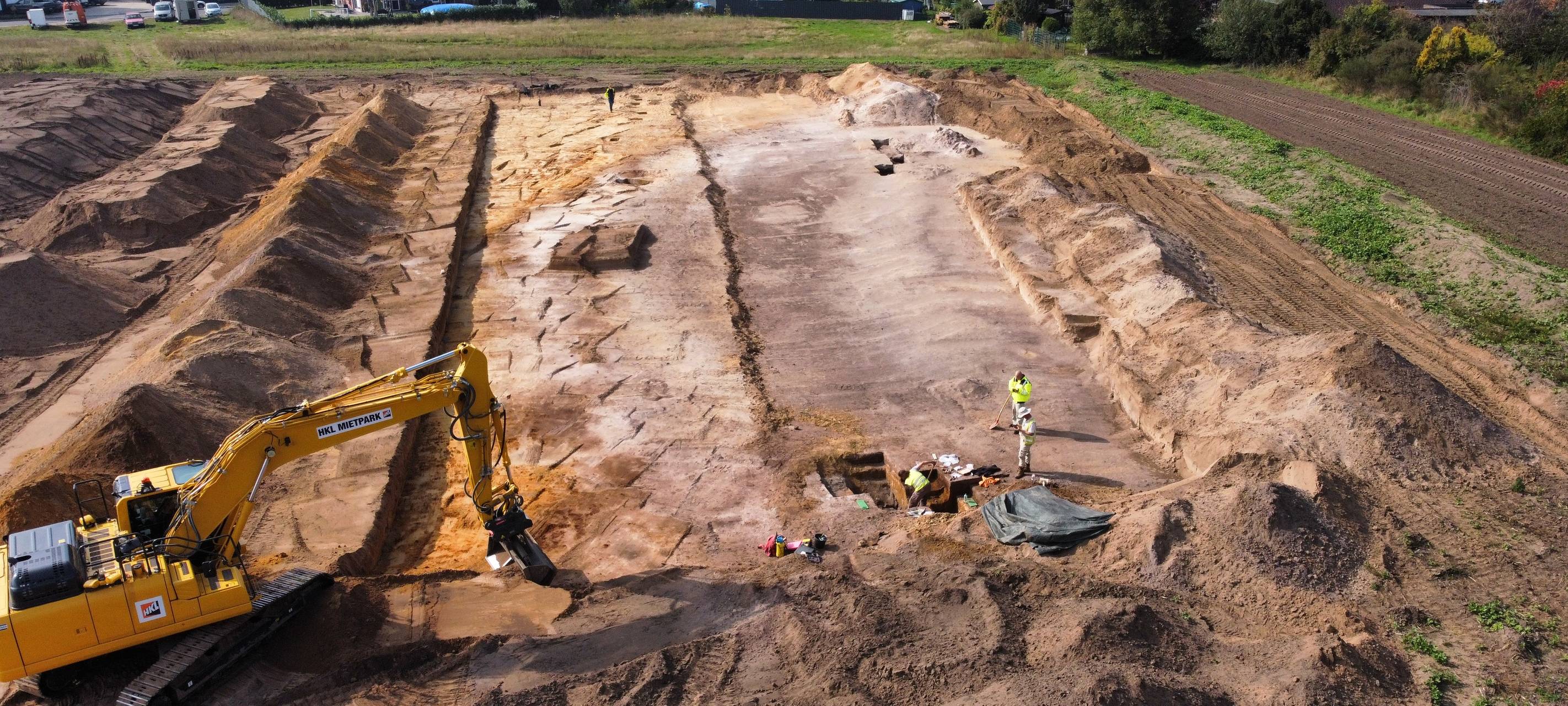 Ganzes Haus und Knochen: Historische Funde bei Grabungen in Dorsten