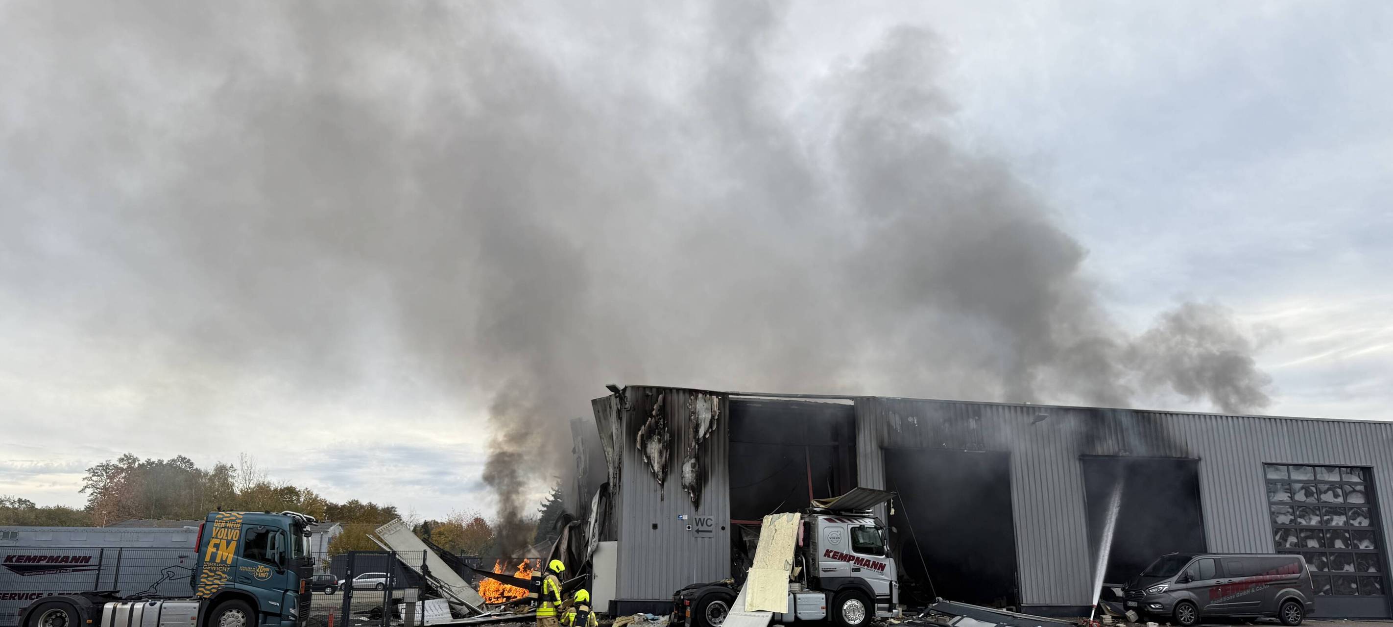 Großbrand in Castrop-Rauxel: Brandursache steht fest