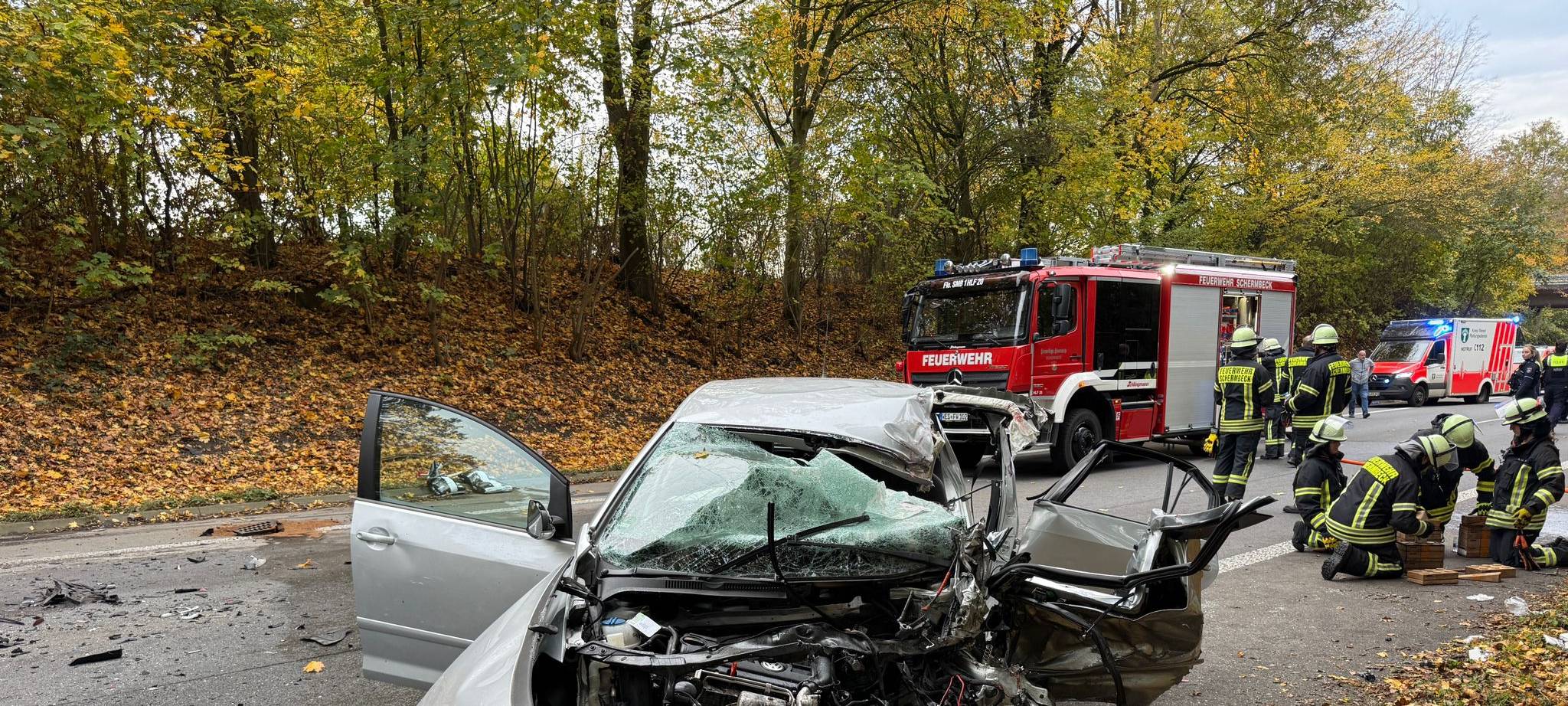 92-Jähriger stirbt bei Unfall auf B58 kurz hinter Dorsten