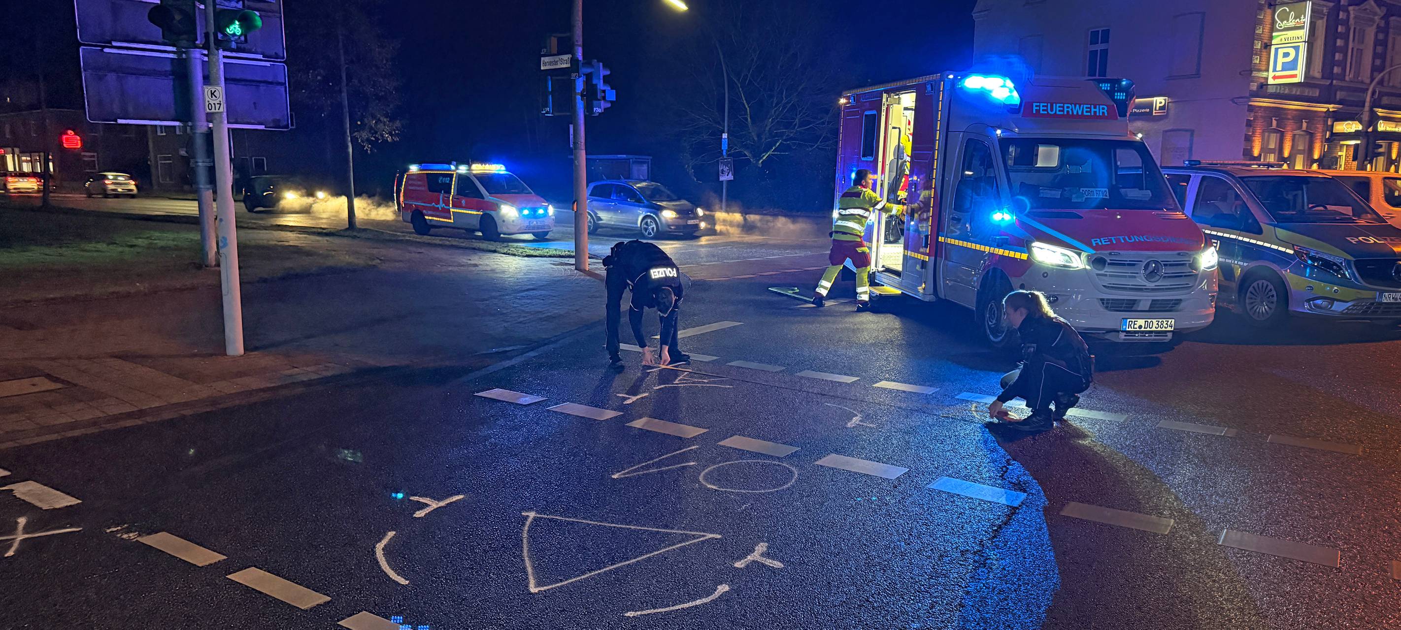 Dorsten: Fußgängerin von Auto erfasst und schwer verletzt