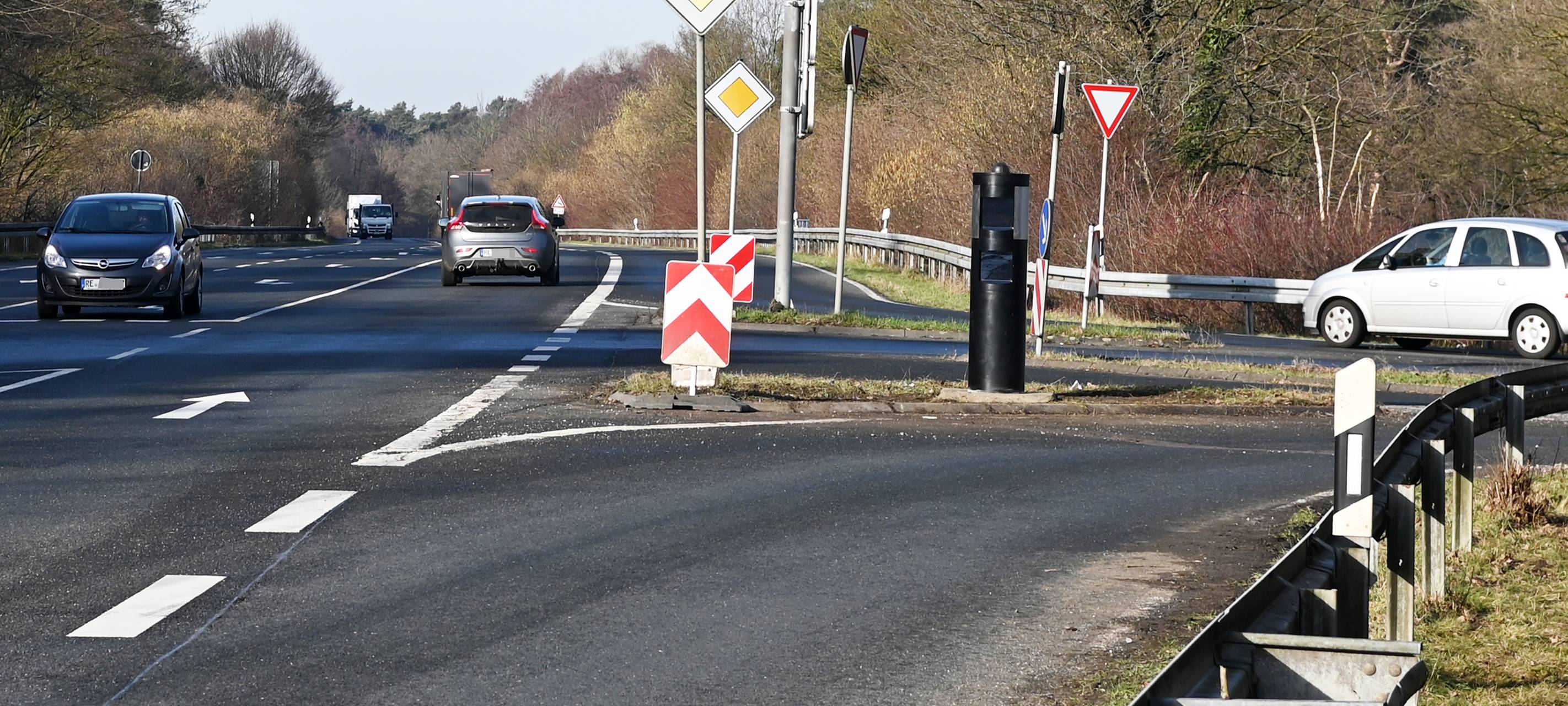 Neuer Blitzer an Unfallschwerpunkt in Dorsten