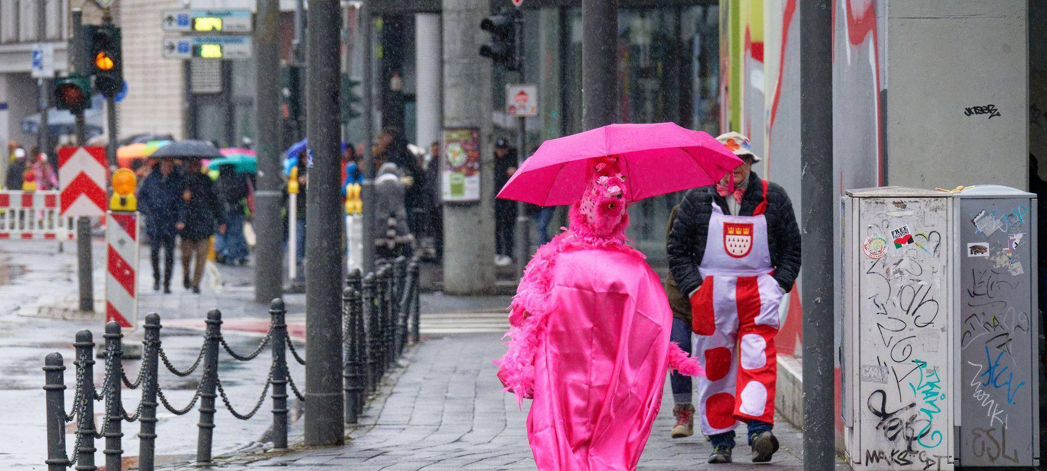 Rosenmontag am Rhein - Köln