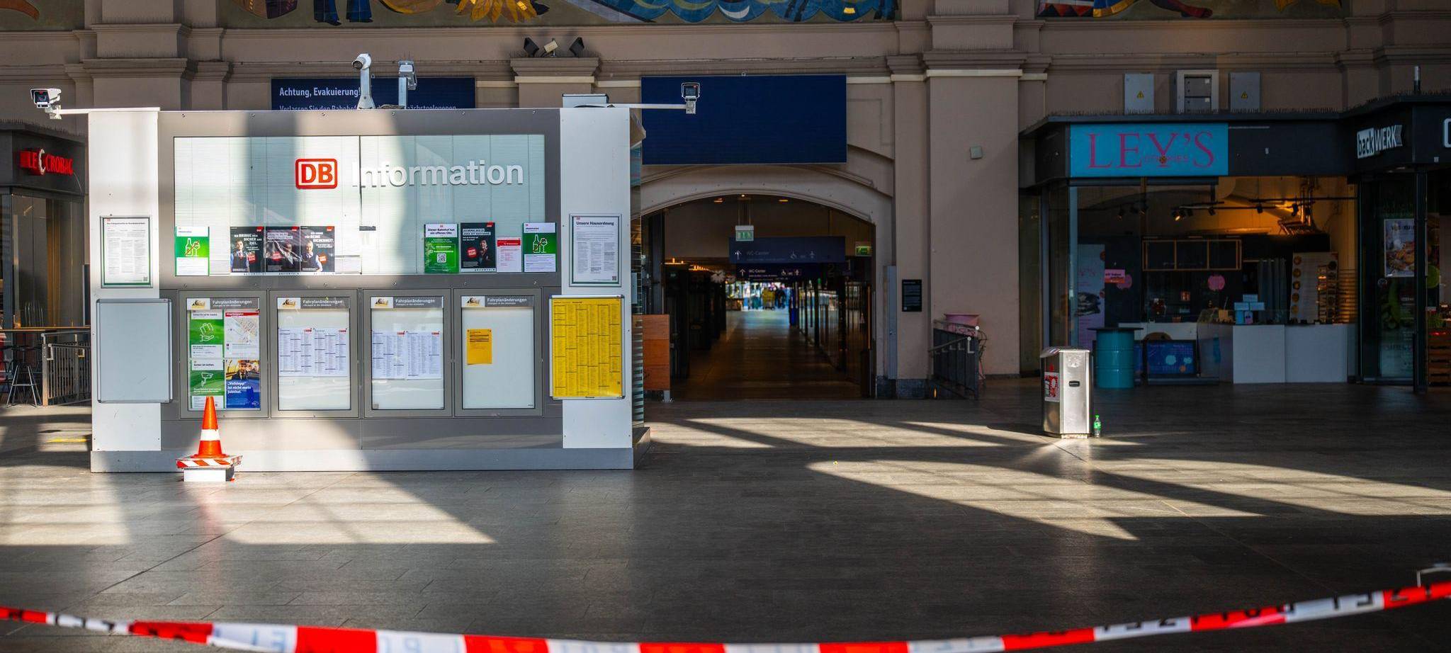 Bombendrohung am Bremer Hauptbahnhof