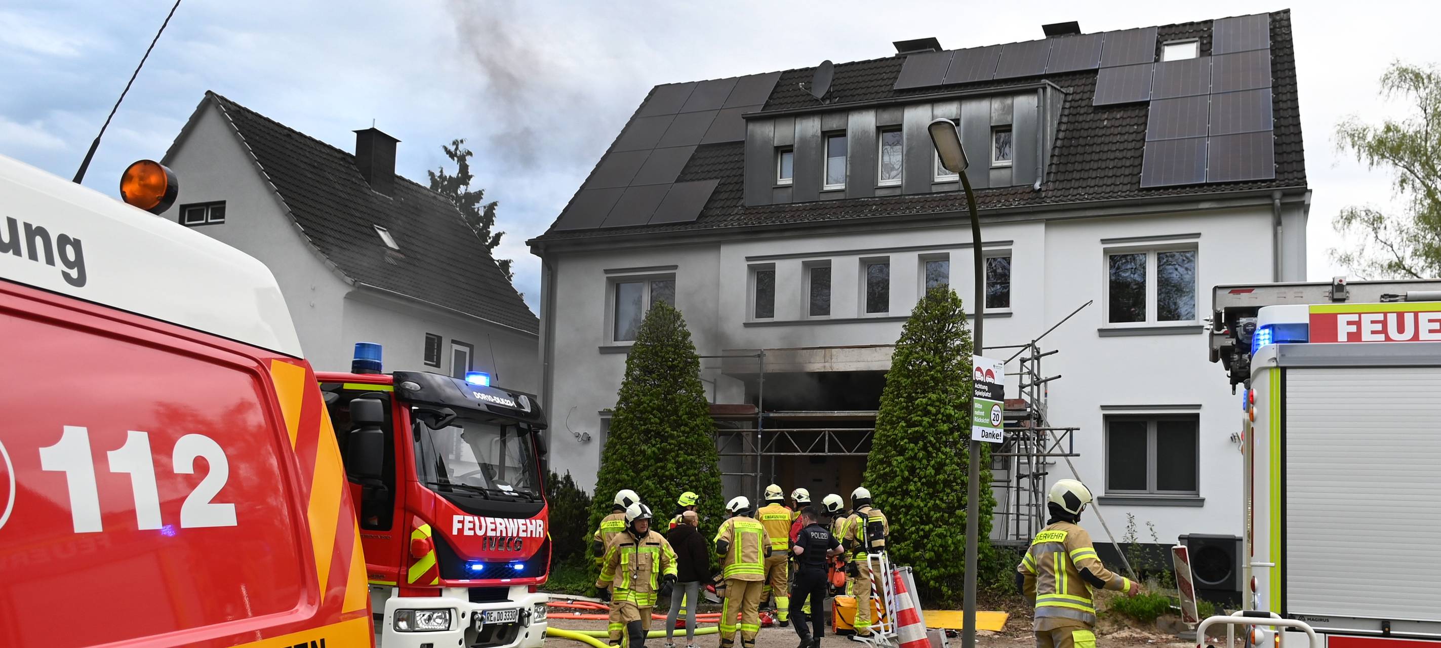 Dorsten: Hund aus Brandwohnung gerettet