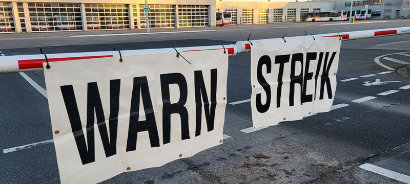 Samstag wird bei der Vestischen zum dritten Mal gestreikt