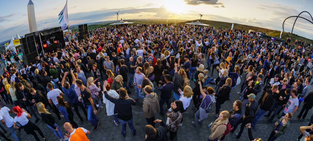Herten: SunsetPicknick auf Halde Hoheward