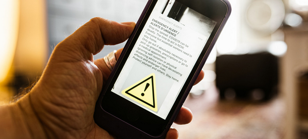 Warnungen der Feuerwehr