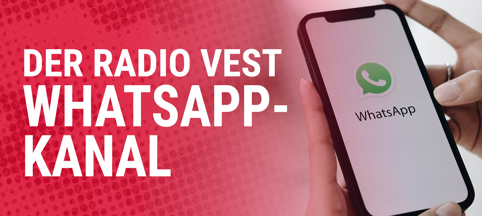 Der Whatsapp-Kanal von Radio Vest