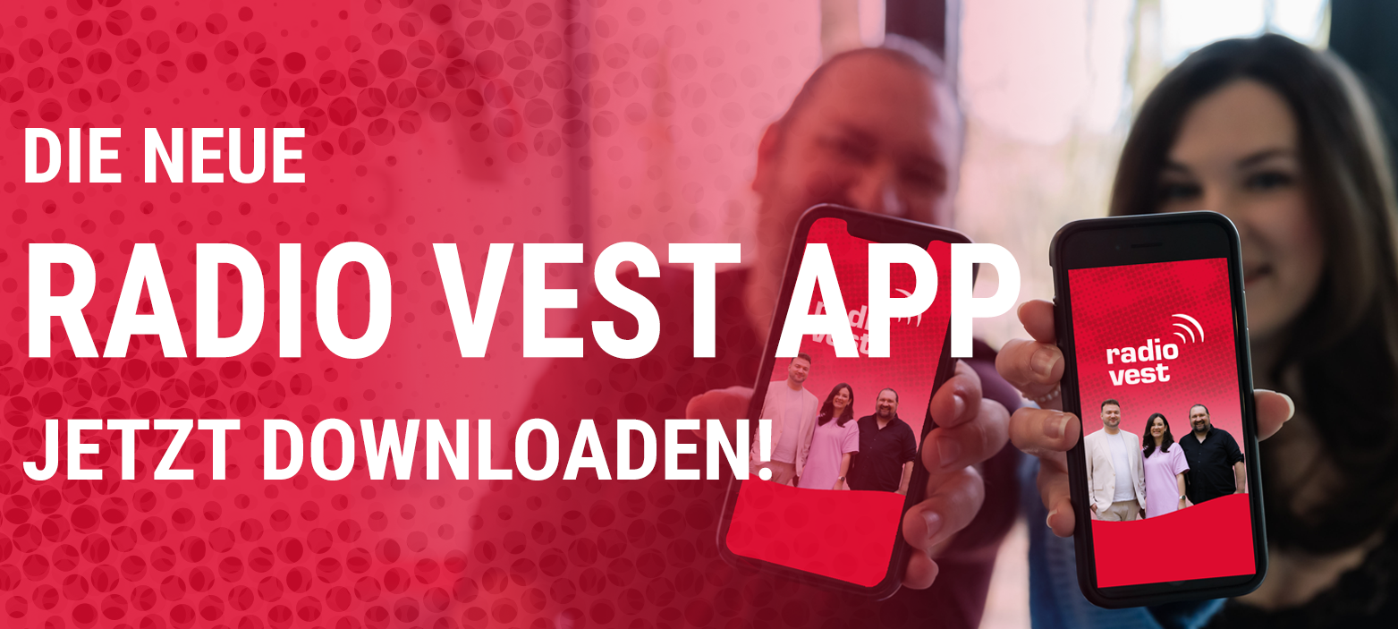 Jetzt die Radio Vest App herunterladen.