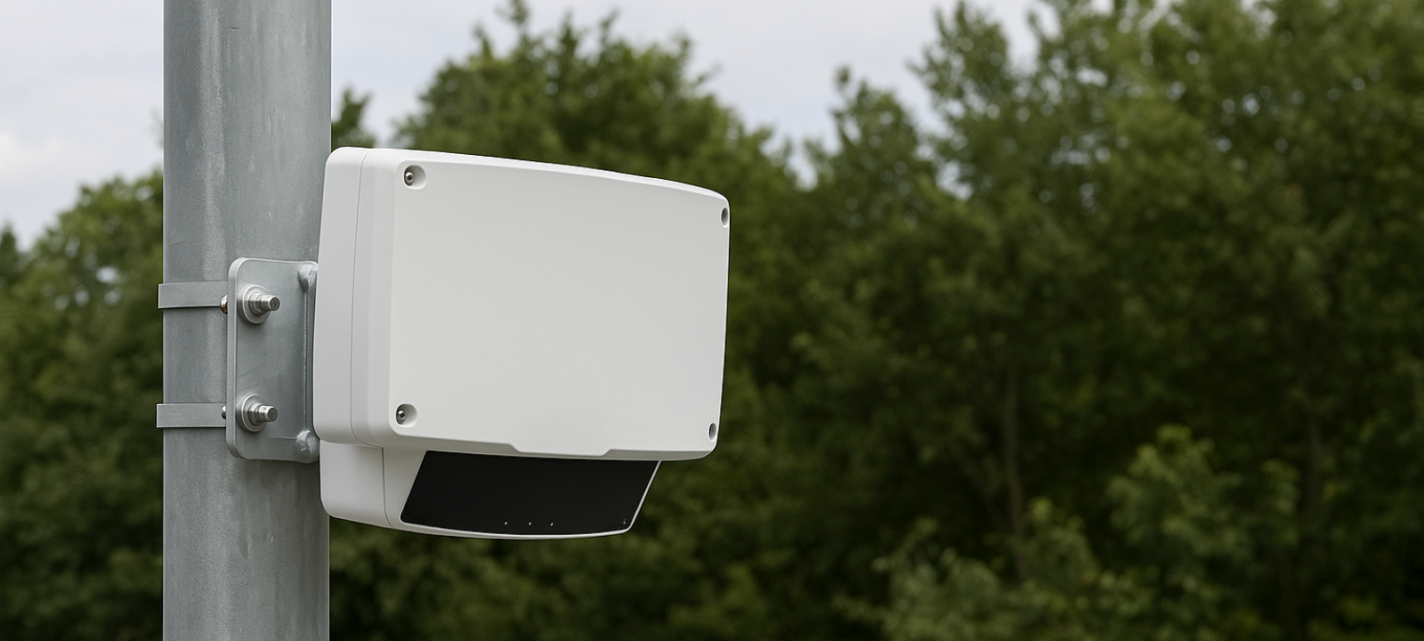 Radarüberwachung auf Schulhof in Marl