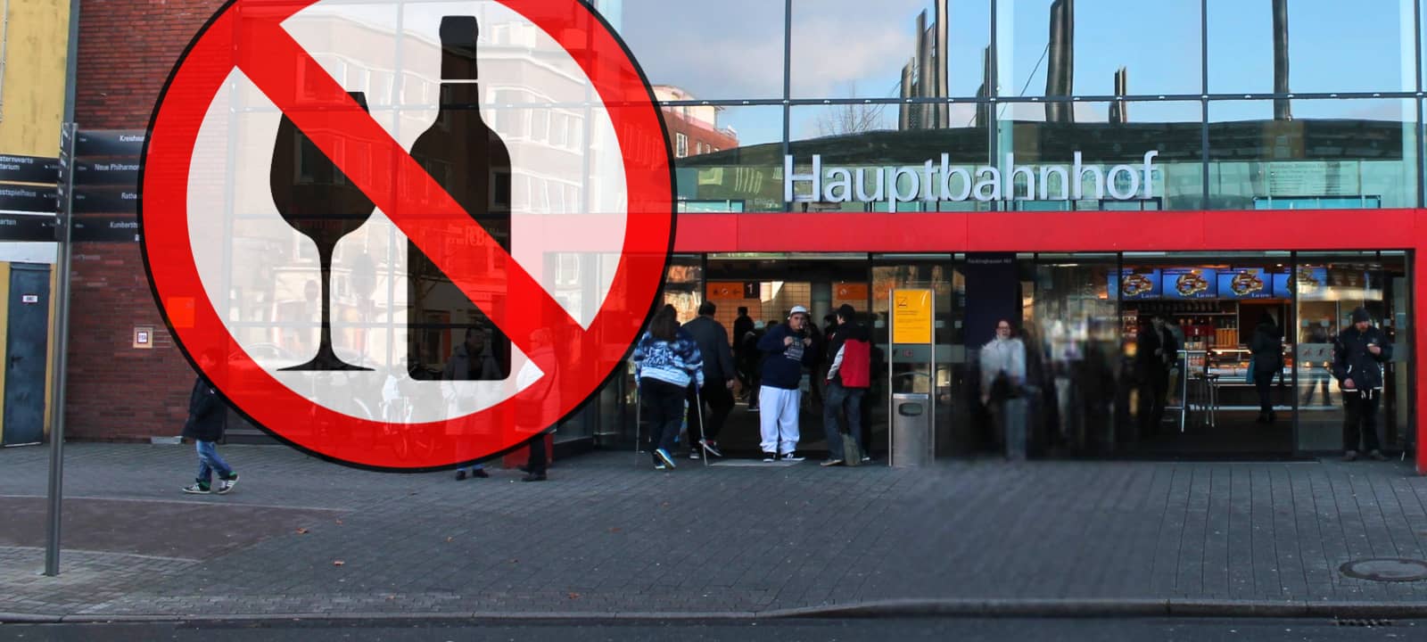 An Bahnhöfen im Kreis Recklinghausen gilt ab Donnerstag (15.10.26) ein Alkoholverbot. Die Deutsche Bahn weitet die Regel auf alle rund 5.700 Stationen in Deutschland aus.
