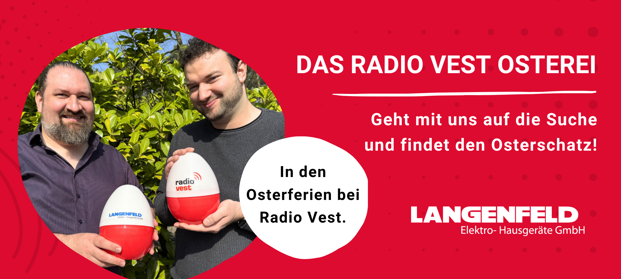 Findet das Radio Vest-Osterei.