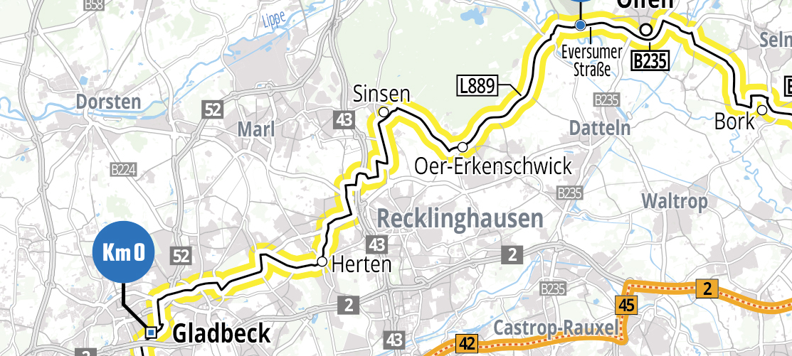 Deutschland Tour: Radrennen durch den Kreis Recklinghausen